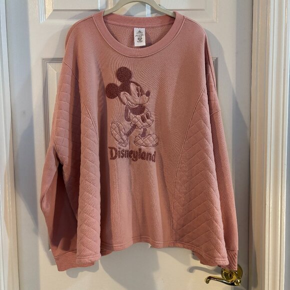Disneyland Quilted Sweatshirt - Picture 1 of 4